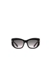 Tom Ford Eyewear Cat-eye Frame Sunglasses In Black