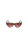 Tom Ford Eyewear Cat Eye Frame Sunglasses In Multicolor