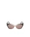 Tom Ford Juliette Acetate Cat-eye Sunglasses In Nude