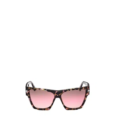 Tom Ford Eyewear Cat-eye Frame Sunglasses In Pink