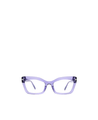 Tom Ford Eyewear Cat-eye Glasses In Gold