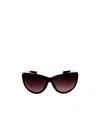 Tom Ford Eyewear Cat Eye Sunglasses In Black