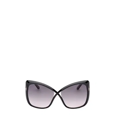 Tom Ford Eyewear Cat-eye Sunglasses In Gray