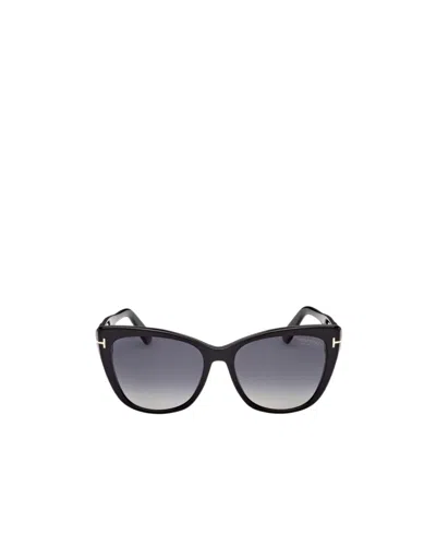 Tom Ford Eyewear Cat-eye Sunglasses In Gray