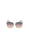 Tom Ford Square-frame Sunglasses In Nude
