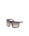 Tom Ford Eyewear Clint Pilot Frame Sunglasses In Nude