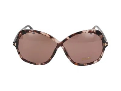 Tom Ford Eyewear In Colored Havana/violet