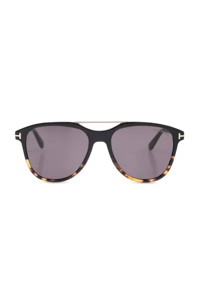 Tom Ford Eyewear Damian 02 Pilot In Brown