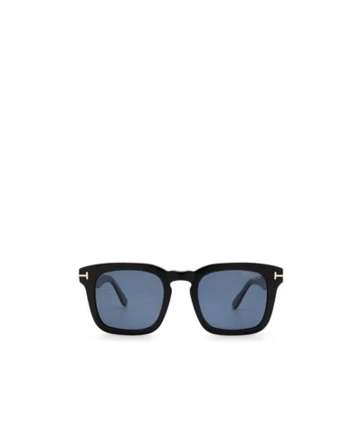 TOM FORD TOM FORD EYEWEAR SQUARE FRAME SUNGLASSES