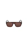 Tom Ford Eyewear Dunning Square Frame Sunglasses In Brown