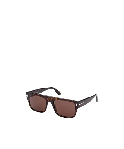 Tom Ford Eyewear Dunning Square Frame Sunglasses