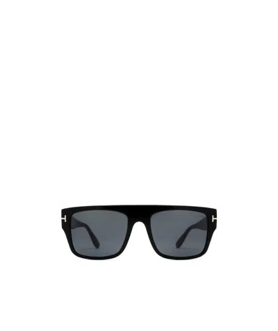 Tom Ford Eyewear Dunning Square Frame Sunglasses In Gray