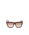 Tom Ford Eden Acetate Rectangle Sunglasses In Multicolor