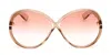 Tom Ford Eyewear Edie Oversized Sunglasses In Brown