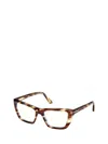 Tom Ford Eyewear Cat Eye Frame Glasses In Multi