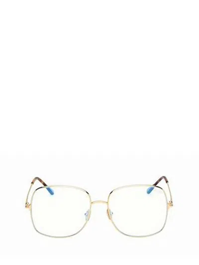 Tom Ford Eyewear Eyeglasses In Gold