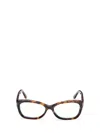 Tom Ford Eyewear Rectangular Frame Glasses In Brown