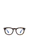 Tom Ford Round-frame Glasses In Brown
