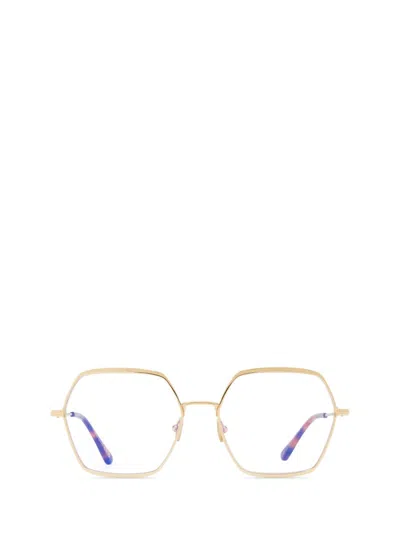Tom Ford Eyewear Eyeglasses In Gold