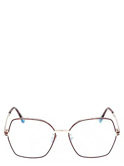 Tom Ford Eyewear Eyeglasses In Gold