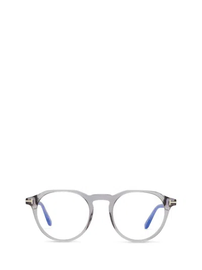 Tom Ford Eyewear Eyeglasses In Shiny Grey