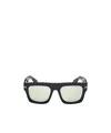 Tom Ford Eyewear Fausto Square Frame Sunglasses In White