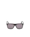 Tom Ford Eyewear Fletcher Square Frame Sunglasses In Purple