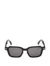 Tom Ford Eyewear Ft1359 Rectangular Frame Sunglasses In Black
