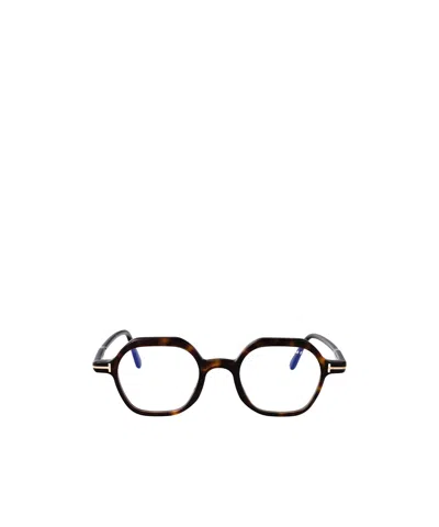 Tom Ford Eyewear Hexagonal-frame Glasses