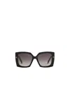 Tom Ford Eyewear Jacquetta Square Frame Sunglasses In Black