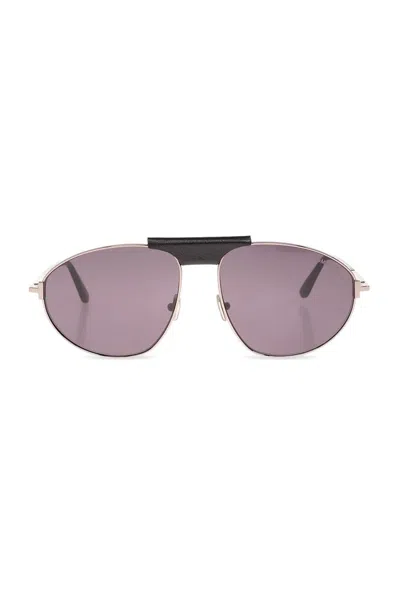 Tom Ford Ken Aviator Sunglasses In Gold