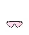 Tom Ford Lorna Violet Shield Ladies Sunglasses Ft1121 01y 00 In Pink