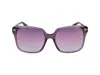 Tom Ford Eyewear Faye Square Frame Sunglasses In Multicolor
