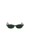 Tom Ford Eyewear Oval Frame Sunglasses In Gray