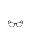 Tom Ford Eyewear Pantos-frame Clip-on Glasses In White