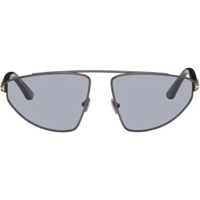 Tom Ford Eyewear Parker-02 Aviator Frame Sunglasses In Pattern