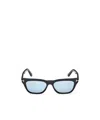Tom Ford Eyewear Penn Rectangular Frame Sunglasses In Black