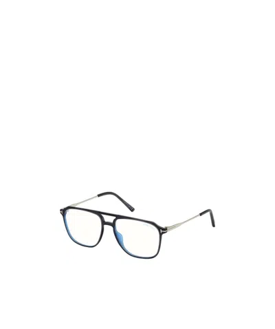 Tom Ford Eyewear Pilot-frame Glasses In White