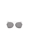 Tom Ford Eyewear Pilot-frame Sunglasses In Gray