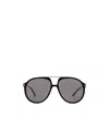 Tom Ford Eyewear Pilot Frame Sunglasses In Gray