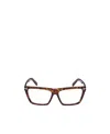Tom Ford Rectangle Frame Glasses Glasses In White