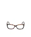Tom Ford Eyewear Rectangular Frame Glasses In Neutral