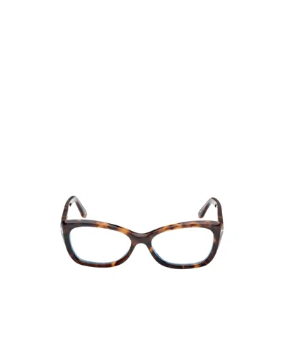 Tom Ford Eyewear Rectangular Frame Glasses In Neutral