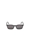Tom Ford Eyewear Rectangular Frame Sunglasses In Black