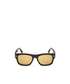 Tom Ford Eyewear Rectangular Frame Sunglasses In Black