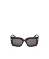 Tom Ford Eyewear Rectangular Frame Sunglasses In Black