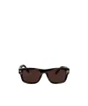 Tom Ford Eyewear Rectangular Frame Sunglasses In Black