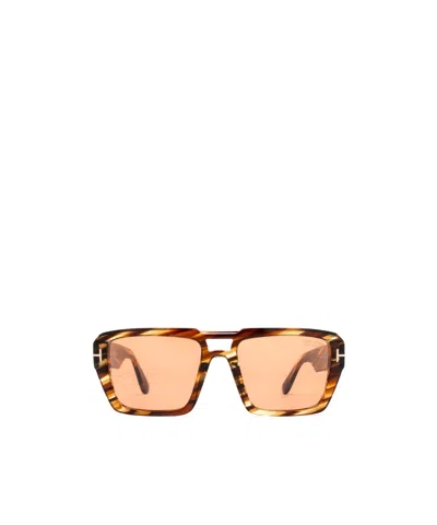 TOM FORD TOM FORD EYEWEAR REDFORD SQUARE FRAME SUNGLASSES