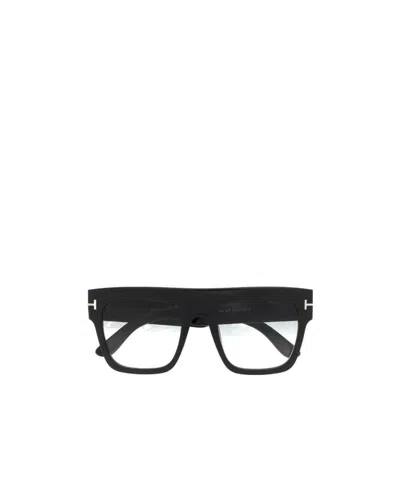 Tom Ford Eyewear Renee Square Frame Sunglasses In Black