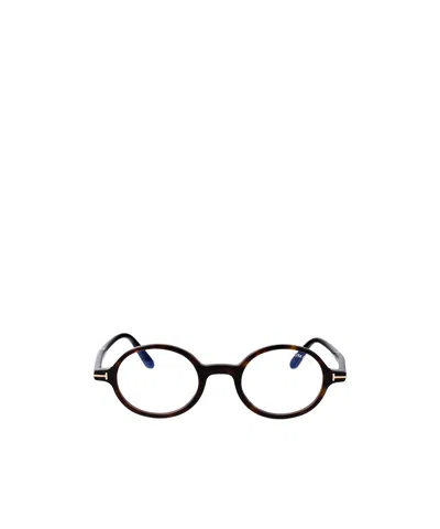 Tom Ford Eyewear Round Frame Glasses